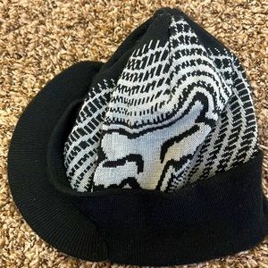 Fox Beanie with Bill LIKE NEW